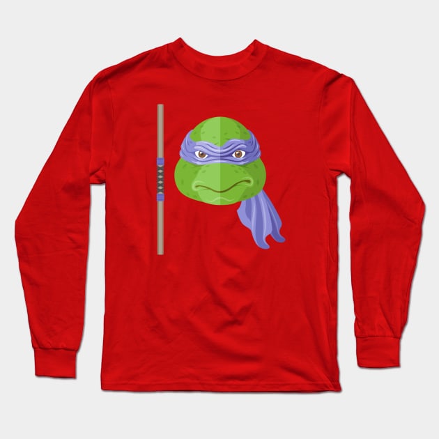 Donatello Long Sleeve T-Shirt by AJIllustrates